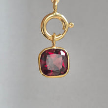 Load image into Gallery viewer, Garnet Charm