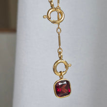 Load image into Gallery viewer, Garnet Charm