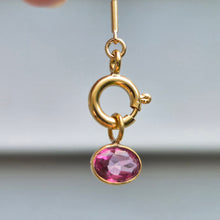 Load image into Gallery viewer, Pink Topaz Charm