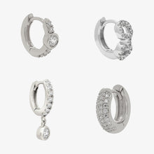 Load image into Gallery viewer, Huggie Earring Set