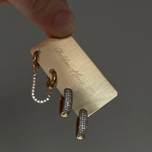 Load image into Gallery viewer, Carre Hoop (Single)