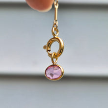 Load image into Gallery viewer, Pink Topaz Charm
