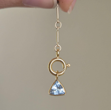 Load image into Gallery viewer, Sky Blue Topaz Charm
