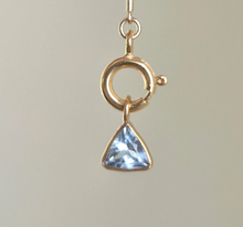 Load image into Gallery viewer, Sky Blue Topaz Charm
