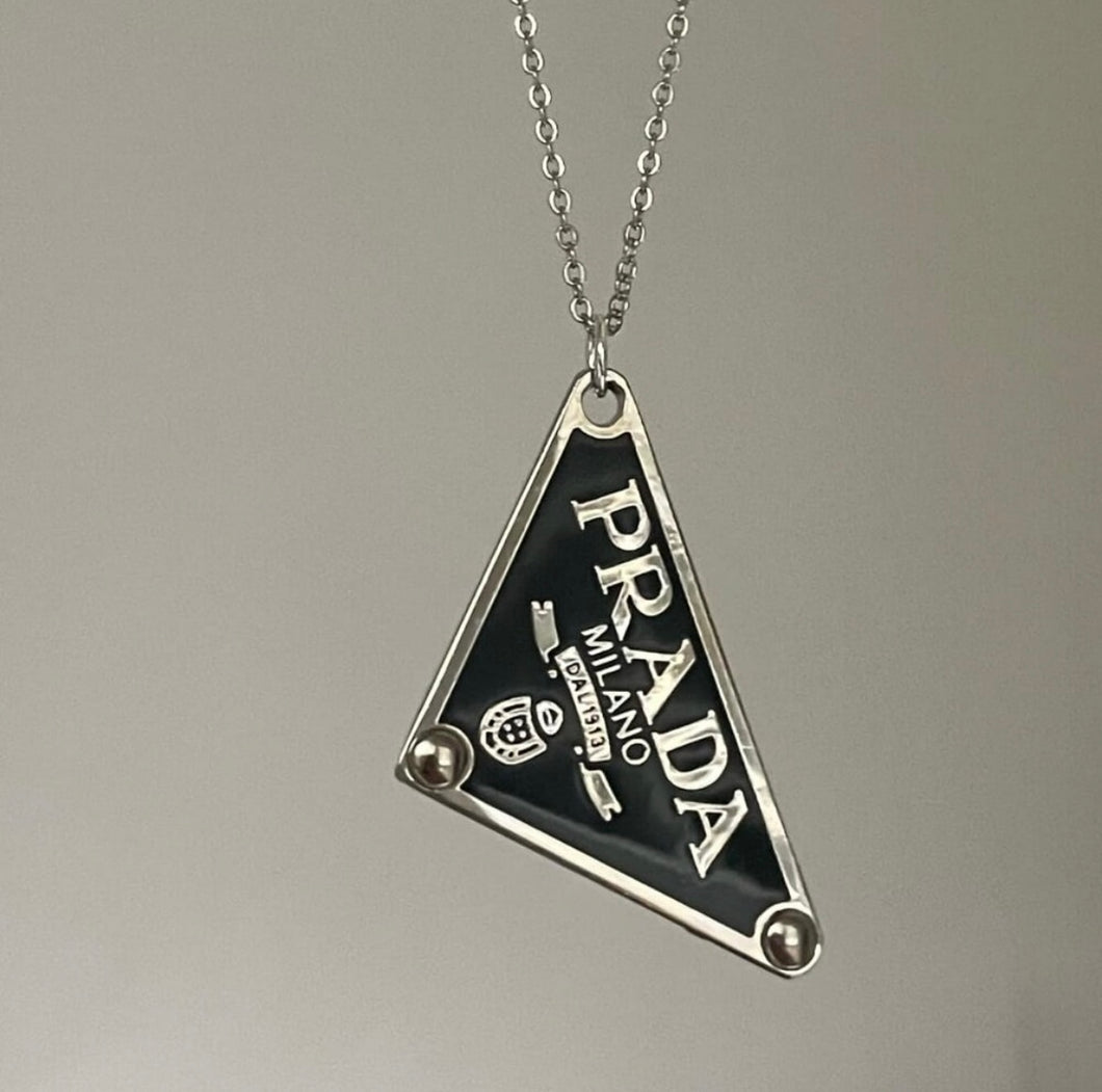 Reworked Triangle Necklace